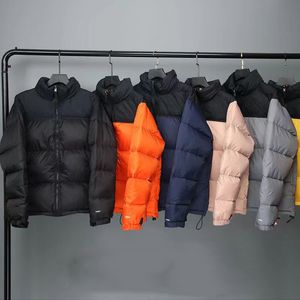 Dunparkasjacka för män Puffy Thick Warn Coats Ärmar Broderi Man Outwears Topp M-2XL