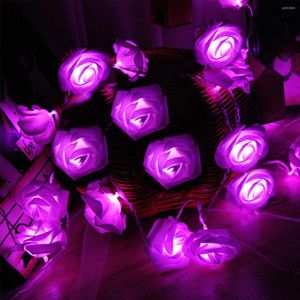 Sznurki 10/20 lampy LAPE Róże w kształcie ozdobnej róży Rose Flower Light