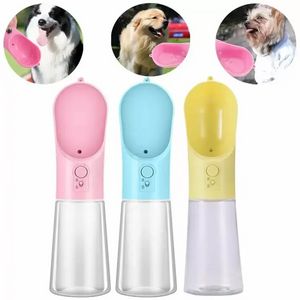 360ml Portable Bowls Dog Water Bottle For Small Large Dogs Bowl Outdoor Walking Puppy Pet Travel Cat Drinking Supplies 903