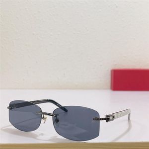 Cartr-Brille, Designer-Sonnenbrille mit Holzrahmen, Doppelstrahl-Design, Gold-C-Besatz, Acetat-Bügel, grüne Fahrerbrille, UV-Schutzbrille mit Originalverpackung im Großhandel