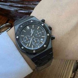 Luxury Mens Mechanical Watch Fashion Classic Six Pin multifunktionell rörelse med etikett Swiss ES -märke
