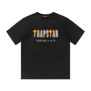 Trapstar Męskie koszulki Trackaty europejskie i amerykańskie odzież sportowa wysokiej jakości pary Trapstars Tshirt and Shorts Factory Direct Sal C3