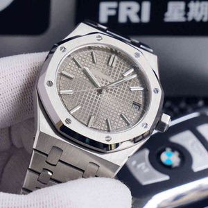 Luxury Mens Mechanical Watch 15400 Full Range Steel Band Waterproof Swiss Es Brand Wristwatch M58N