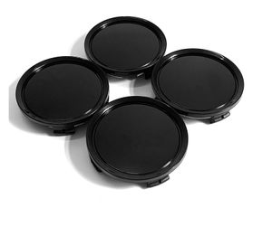 Adesivos automotivos 75mm Tampa da roda centro tampas do cubo Para Mercedes-Benz Hub Caps Fit 65mm Emblema Adesivo Preto Prata