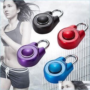 Door Locks Master Lock Portable Assorted Colors Gym School Health Club Combination Password Riktningshalllås Locker D Homeindustrury DH7EZ