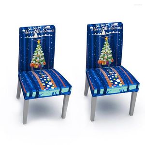 Stuhlhussen HobbyLane Weihnachten Digitaldruck Stretchbezug Home Party Esstisch Ornamente ca. 45–60 cm