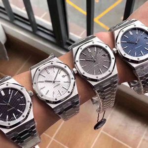 Serie Mens Automatic Mechanical Watch 15400 Waterproof Sports Steel Band