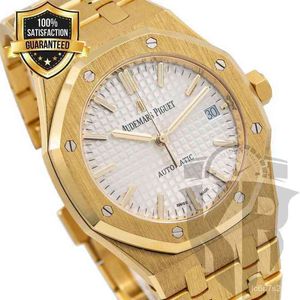 Luxury Mens Mechanical Watch Royal Automatic Gold White Dial for Men by K r Shop Nme3 Swiss Es Brand Wristwatch