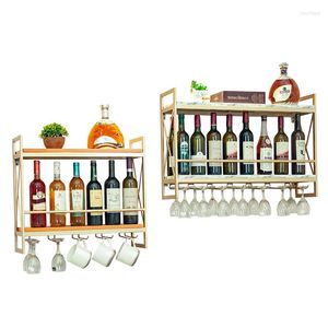 Christmas Decorations Cy Customizable Wall-Mounted Light Luxury Wine Cabinet Display Rack Wall Storage Household Glass Holder