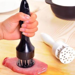 Professional Stainless Steel Meat Tenderizer Durable 21 Ultra Sharp Needle Blade Tenderizer for Steak Beef - Kitchen Cooking Tools