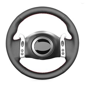 Steering Wheel Covers Black Artificial Leather Hand-stitched Car Cover For Mini Coupe 2001-2006 Convertible 2004-2008 R50 R53 R60