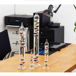 Decorative Objects Figurines Colorful Ball Thermometer Office Decoration Living Room Wine Cabinet Decoration Creative Home Decoration Birthday Gift T220902