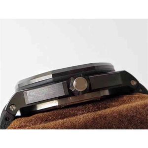 Super Mens Automatic Cal.3120 Watch Men Ceramic Bezel Carbon Case Fiber Rubber 15706 15707 Date Diver 42mm Watches Wristwatches