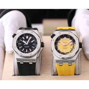 Роскошные мужские механические часы, настоящие наручные часы швейцарского бренда 42 мм серии Es