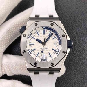 Luxury Mens Mechanical Watch Swiss 15710 Luminous Waterproof 15703 Es Brand Wristwatch