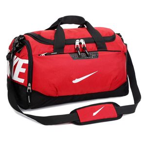 Wholesale travel bag for sale - Group buy Top Quality Red fashion men strong travel bag strong duffle bags brand designer luggage handbags large capacity sport bag Sports Gym Messenger Bags D3052