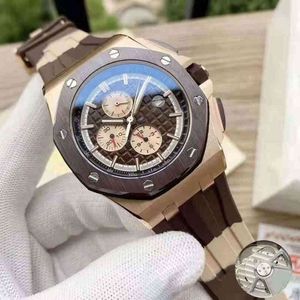 Orologio meccanico di lusso classico marchio in quercia di tendenza di fascia alta multicolore es svizzero orologio da polso