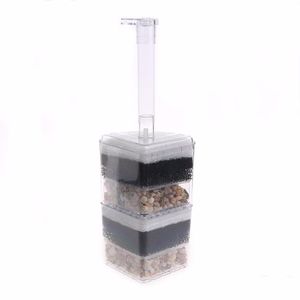 Filtration Heizung Verwendung Luftbetriebener biochemischer Eckfilter Schwamm Fry Garnelen Aquarium Aquarium Aquario Zubehör Y2 Homeindustry Dh31X