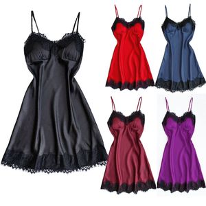 Pigiama abito intimo di lingerie da donna in raso sleep abbigliamento kimono casual sposa dono dono di nozze sexy cameriera da notte sexy