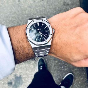 Роскошные мужские механические часы FM15500AP Серия Automatic Sports Stainless Steel 6mfr Swiss Es.