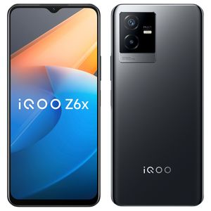 원래 Vivo IQOO Z6X 5G 휴대폰 6GB 8GB RAM 128GB 256GB ROM OCTA CORE MTK DIMENDITY 810 Android 6.58 