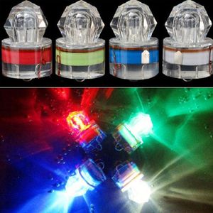 Favore di partito LED Deep Drop Underwater Diamond Fishing Flashing Light Bait Lure Squid Strobe Lampada popolare per pesci d'altura