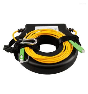 Fiber Optic Equipment Mini SC UPC/APC Singlemode OTDR Test Optical Reels FTTH Launch Cable Box