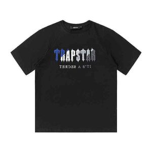 Trapstar Erkek Tişörtleri Takipleri Avrupa ve Amerikan Tarzı Spor giysileri yüksek kaliteli çiftin Trapstars Tshirt ve Şort Fabrikası Doğrudan Sal C4