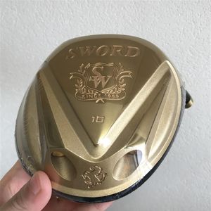 Wholesale katana driver golf for sale - Group buy KATANA SWORD Hi COR Golf Driver Head Degree Gold Titanium Drivers Brand Golf Clubs Men Women Only the head without shaft and g3052
