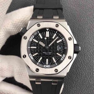 Luxury Mens Mechanical Watch Swiss 15710 Luminous Waterproof 15703 Dnc6 Es Brand Wristwatch