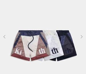 Shorts esportivos masculinos de malha de camada dupla 2022 Kith Turbo com costura curta Kz7995MA6