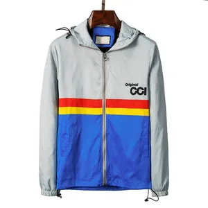 erkek tasarımcı ceket gündelik hiphop rüzgarlık ceket Yeni model Klasik marka tasarımcısı erkek ve kadın severler spor ceket hoo