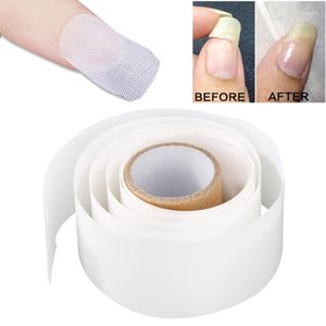 Kit per nail art ELECOOL riparazione adesiva protezione in involucro di seta in fibra di vetro rinforza i suggerimenti strumento acrilico gel UV bianco TSLM1