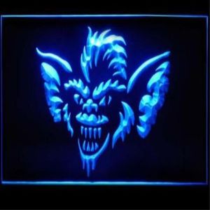 Опт Gremlin Logo Peer Bar Club 3D Знаки LED NEON LIGHT SIGN Знаки Home Decr Crafts293l