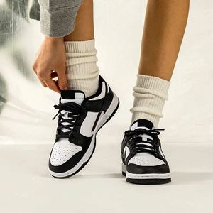 Cheaps Fashion Dunks home shoes for men women  classic Black and white designer footwear with the box home shoe