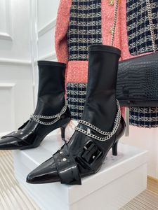 Marka damska designerska designerska skórzana czerwono beżowa płótno nad kolanami sznurkami zamek błyskawicznych mody mody mody na wysokim obcasie luksusowe trampki duże rozmiar 35-40