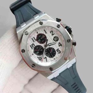 Titta på Fashion Luxury Classic Top Brand Swiss Automatic Timing Watch Mens Six Needle Tape Mechanical High-klass trend