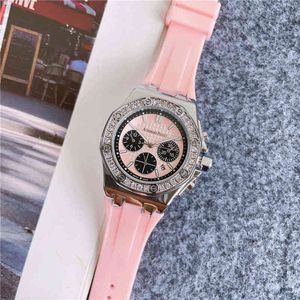 Original a Ps Mens and Womens Same Watch Crystal Glass Round Dial Fashion All-match Sports