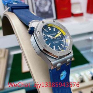 Luxury Mens Mechanical Watch 15400 Series 41mm Automatic Movement Luminous Swiss Es Brand Wristwatch