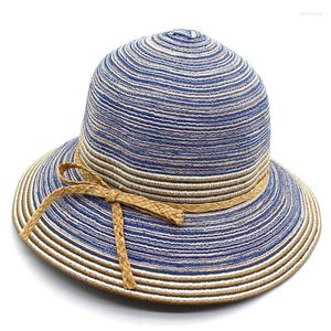 Geniş Memlu Şapkalar Çin Ürünleri Lüks Sombreros Beach Ladies Yaz Straw Hat