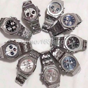 Serie di orologi meccanici da uomo di lusso 42mm 42mm multifunzionale orologio da polso a sei pin impermeabile 316 in acciaio fine marchio Swiss ES Swiss ES