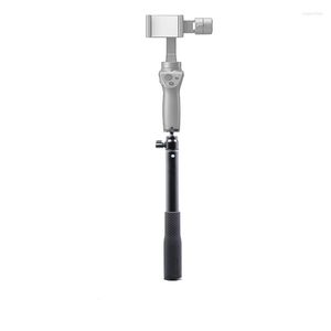 Tripodlar DJI OSMO Mobile 2 3 Cep Kamera Eylem Aksesuarları için Tipodlar Uzatılabilir Selfie Stick Alüminyum Tutucu Monopod