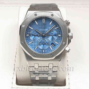 Luxury Mens Mechanical Watch Serie 42mm Multifunktional Sechs Pin Armbandwatch Wasserdes Luminous 316 Fine Steel Swiss ES Marke