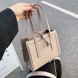 Evening Bags Women Summer Small Pu Leather Black Khaki White Blue Shoulder Handbag For Female Fashion Chain Novelyt Design Crossbody Bag