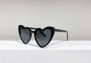 검은 회색 심장 모양 선글라스 Sunnies 여성 여름 안경 태양 음영 UV400 안경