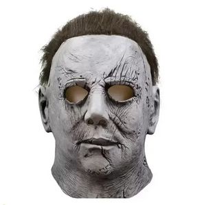 Korku Mascara Myers Party Maski Maski Scary Mascarerade Michael Halloween Cosplay Party Maskesi realista Latex Mascaras Máscara FY551 905
