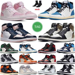 Scarpe da basket Università Militare Blu Volt Ruggine Rosa Hyper Royal Court Viola Panda Obsidian Atmosphere Grigio Bubble Gum Uomo Donna Uomo