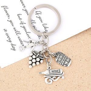 Винный штопок Charm Key Ring Barrel Barred Barechain сделан барменом