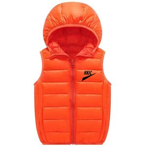 Kinder Weste Jacke Mantel Feste Weste Farbblock Ärmellose Warme Junge Mädchen Oberbekleidung Herbst Winter Teenager Kinder Kleidung