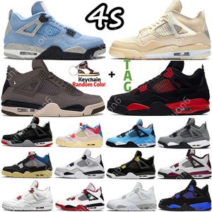 best selling 2022 Sail 4 4s Mens Basketball Shoes Sneakers Violet Ore Midnight Navy Cool Grey Patent Starfish University Blue Oreo Bred Black Cat Dark Mocha women Sports Trainers